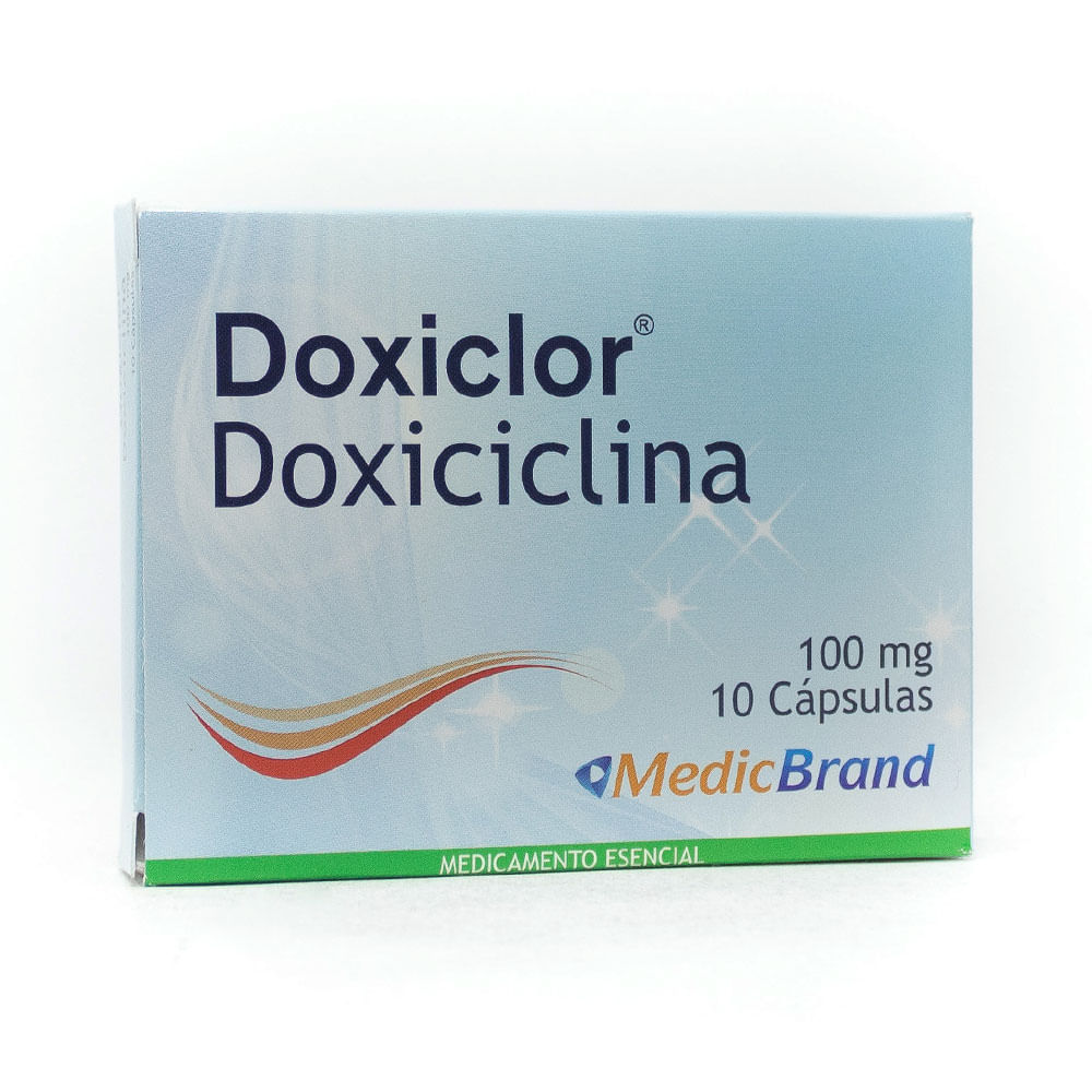 DOXICLOR CAPSULAS 100 MG