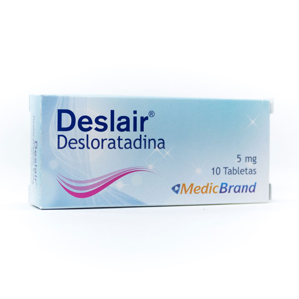 DESLAIR TABLETAS 5 MG