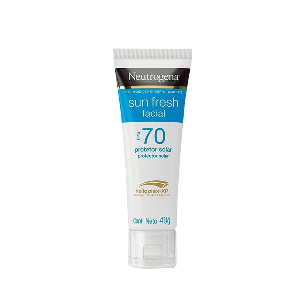 NEUTROGENA SUN FRESH FACIAL PROTECTOR SOLAR FPS 70 TUBO 40 G