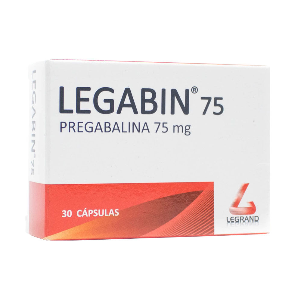 LEGABIN(RG) CAPSULAS 75 MG