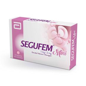 SEGUFEM MINI TABLETAS 1 MG/2 MG