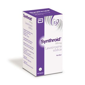 SYNTHROID TABLETAS 50 MCG