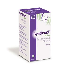 SYNTHROID TABLETAS 88 MCG