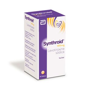 SYNTHROID TABLETAS 100 MCG