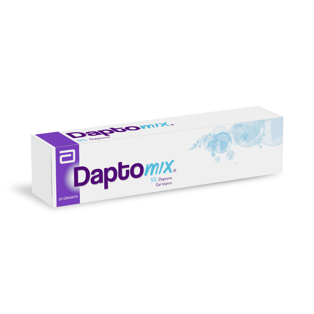 DAPTOMIX GEL 5% CAJA 20 G