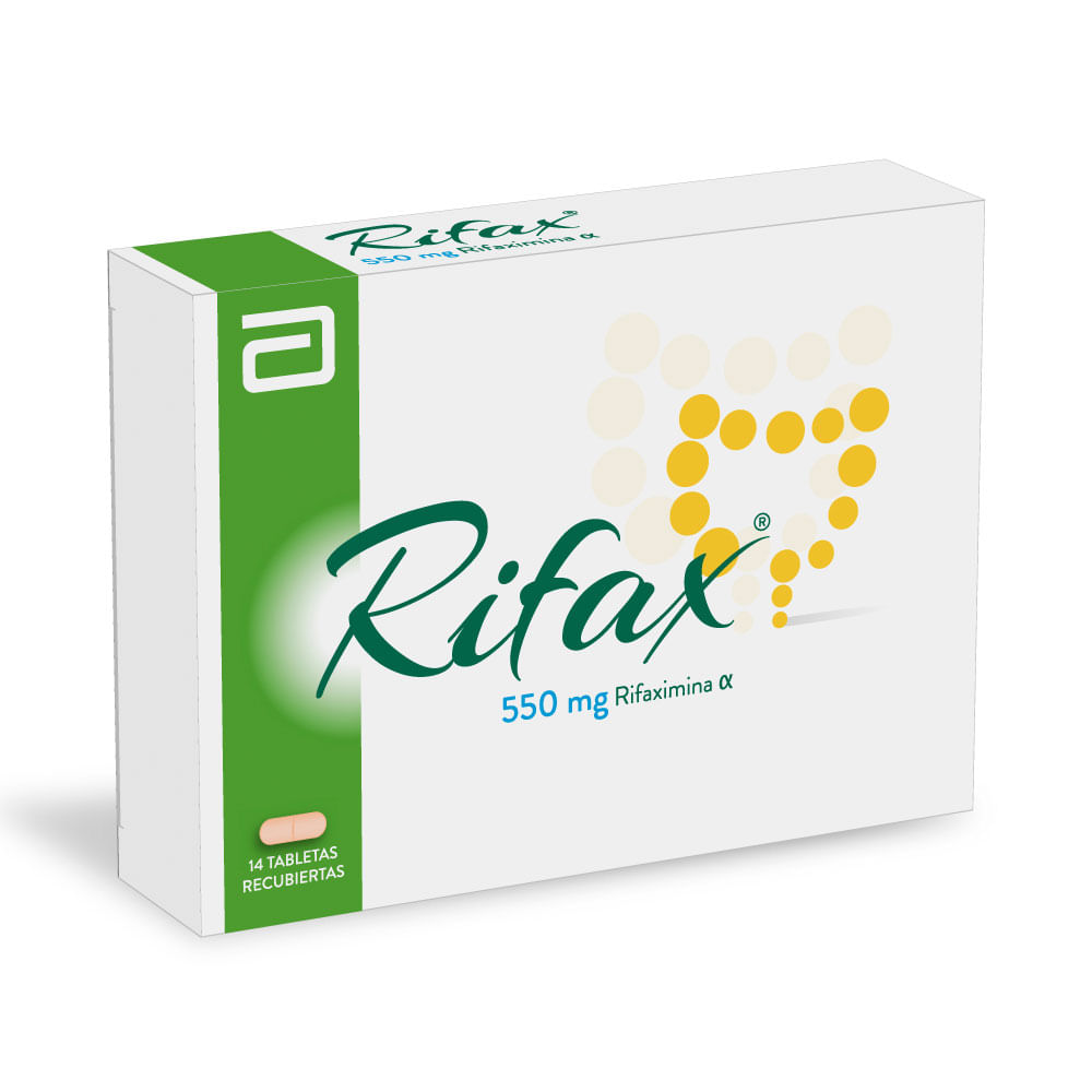 RIFAX TABLETAS 550 MG