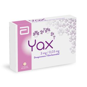 YAX (RG) TABLETAS 3 MG/0.03 MG