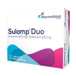SULAMP DUO TABLETAS 875MG/125MG