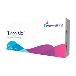 TIOCOLSID TABLETAS 4 MG