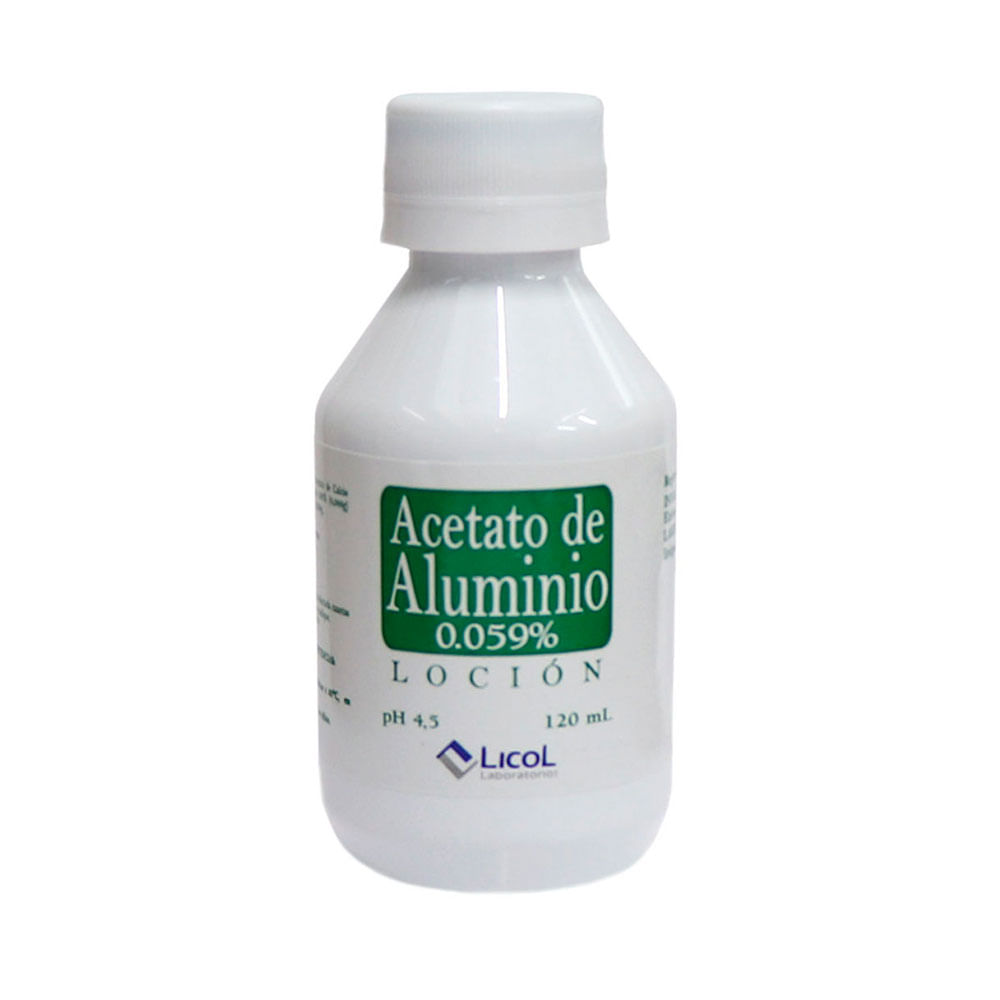 Acetato de aluminio | Farmacias Pasteur