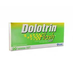 DOLOTRIN FLASH T. ORODISPERSABLE 325/37.5MG