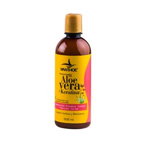 MANTHOE ALOE VERA+KERATINA REPOLARIZADOR FRASCO 500 ML