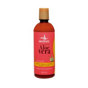 SHAMPOO MANTHOE ALOE SIN SAL FRASCO 500 ML