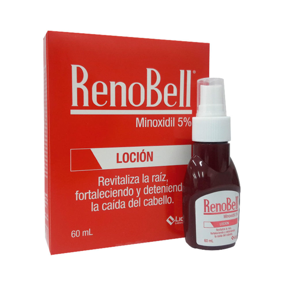 RENOBELL MINOXIDIL LOCION 5% CAJA 60 ML