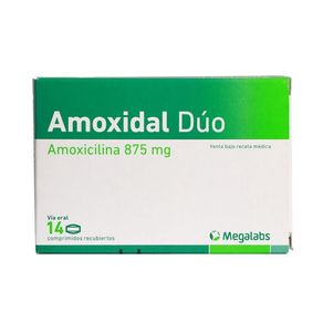 AMOXIDAL DUO COMPRIMIDOS 875 MG