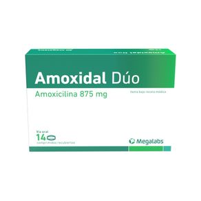 AMOXIDAL DUO COMPRIMIDOS 875 MG