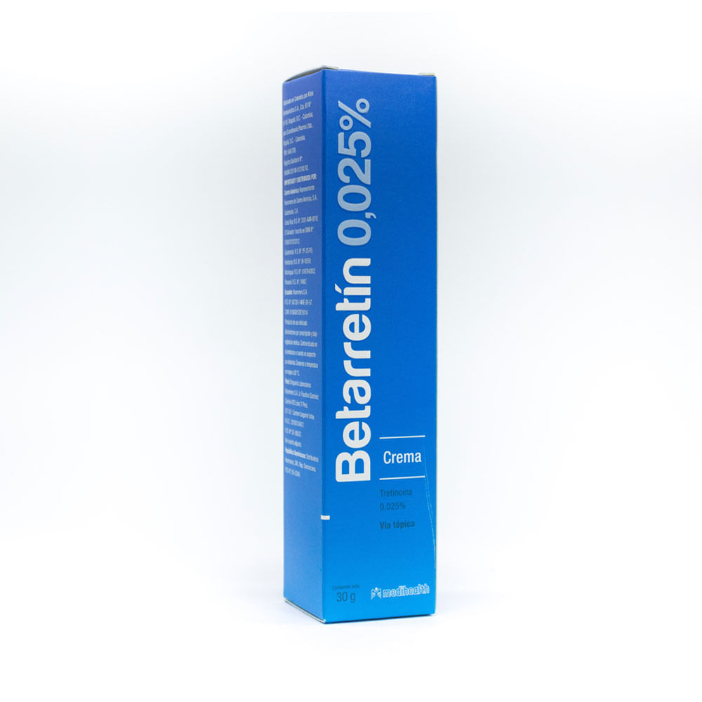 BETARRETIN CREMA 0.025% CAJA 30 G
