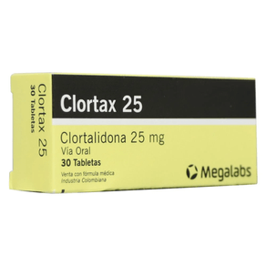 CLORTAX TABLETAS 25 MG
