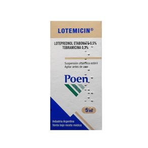 LOTEMICIN GOTAS CAJA 5 ML