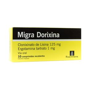 MIGRADORIXINA COMPRIMIDOS