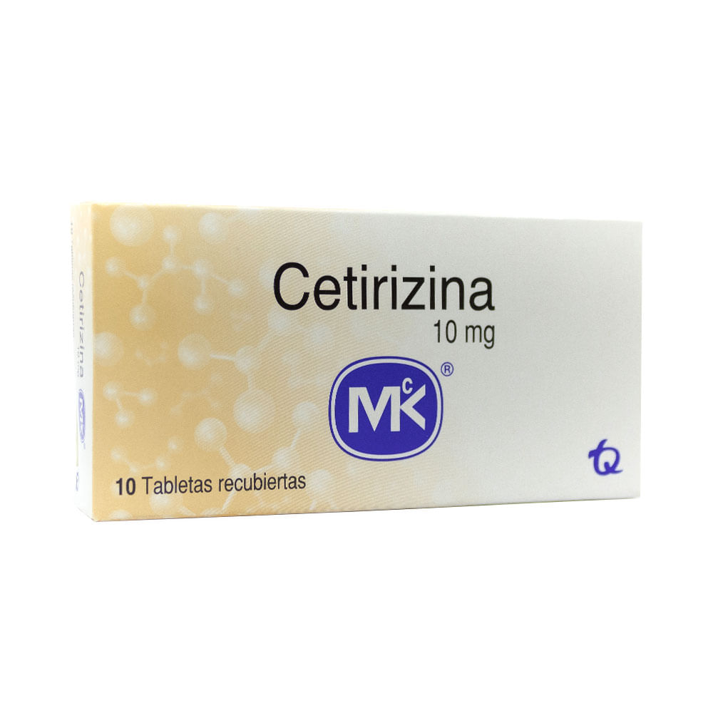 CETIRIZINA MK TABLETAS 10 MG