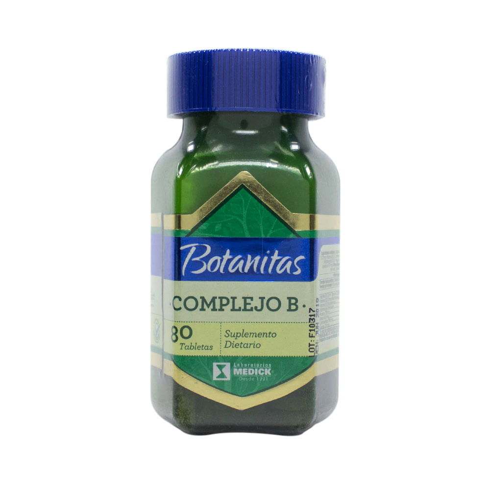 COMPLEJO B BOTANITAS TABLETAS