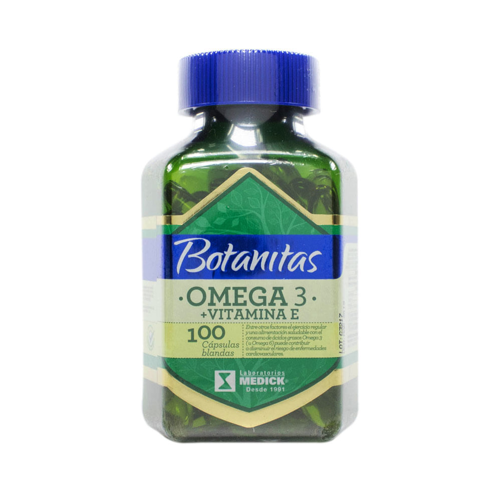 OMEGA-3 BOTANITAS CAPSULAS