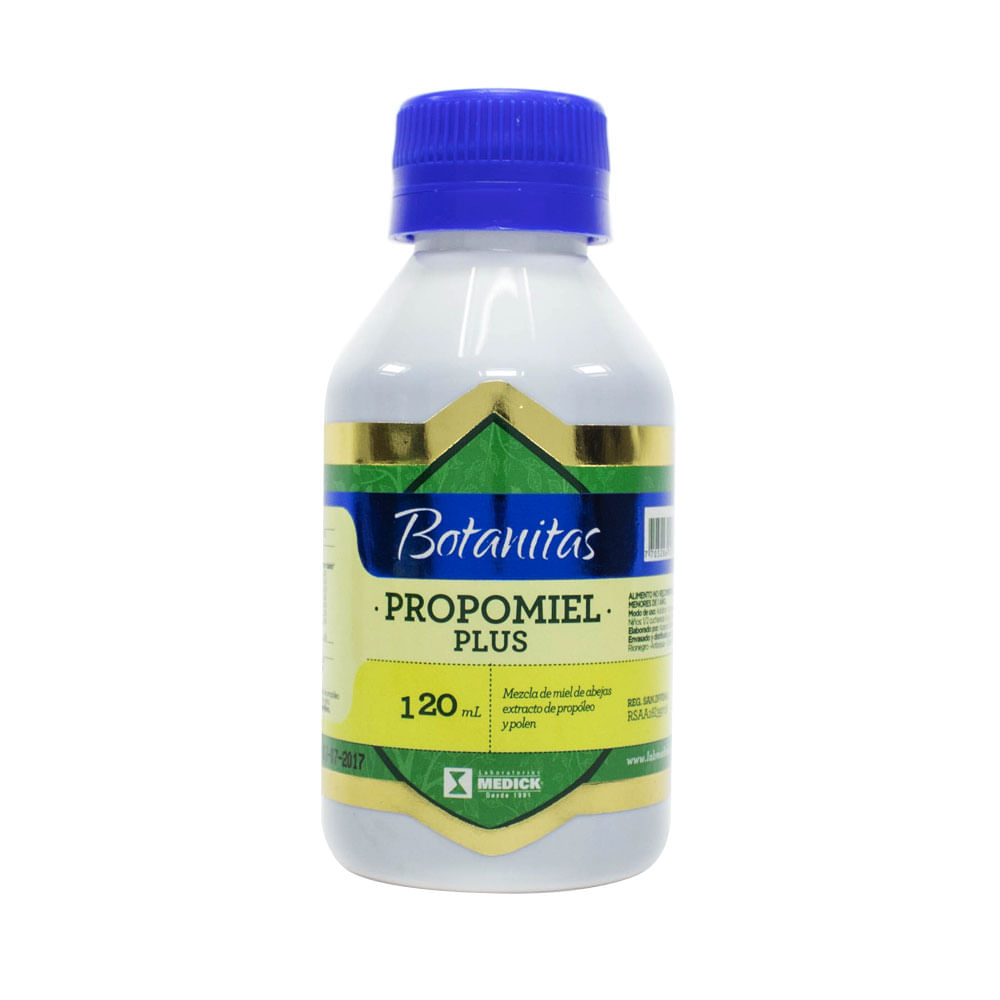PROPOMIEL PLUS BOTANITAS JARABE FRASCO 120 ML