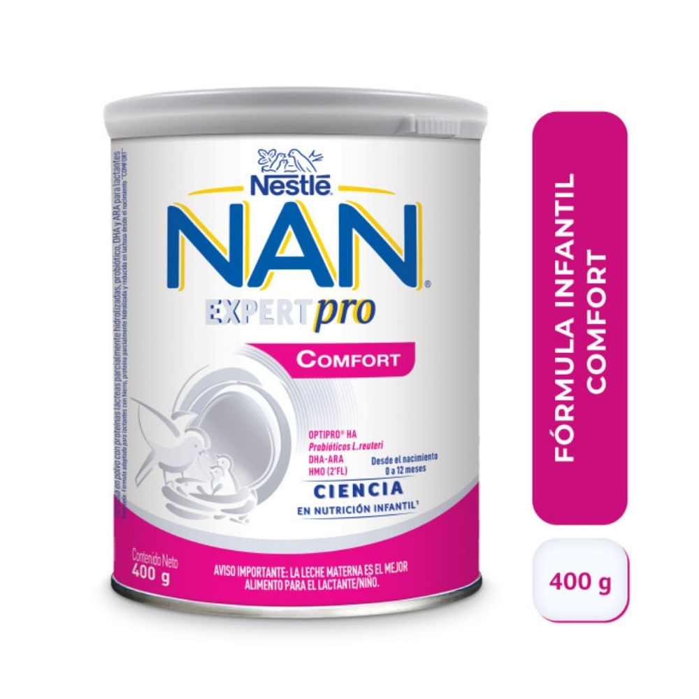 NAN EXPERT PRO COMFORT POLVO LATA 400 G
