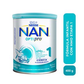 NAN OPTIPRO 1 POLVO LATA 400 G