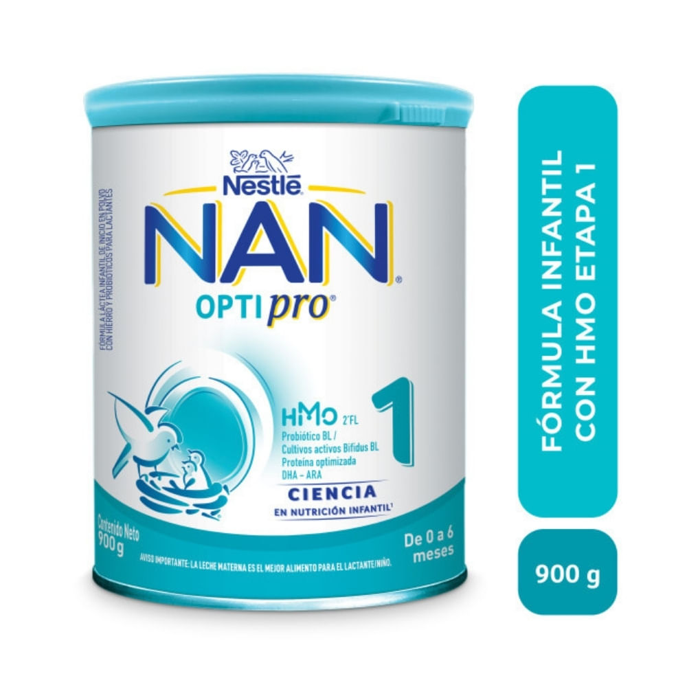 NAN OPTIPRO 1 POLVO LATA 900 G
