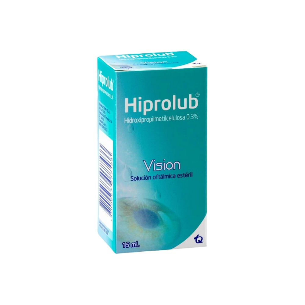 HIPROLUB GOTAS OFTALMICAS 0.3% CAJA 15 ML