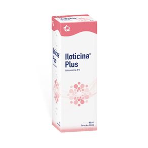 ILOTICINA PLUS SOLUCION 4% CAJA 50 ML