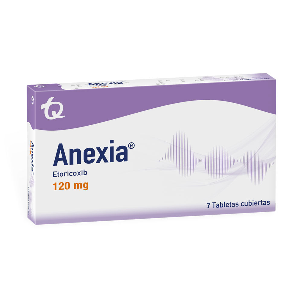 ANEXIA TABLETAS 120 MG