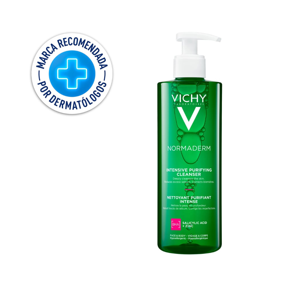 VICHY NORMADERM PHYTOSOLUTION GEL LIMPIADOR FRASCO 400 ML