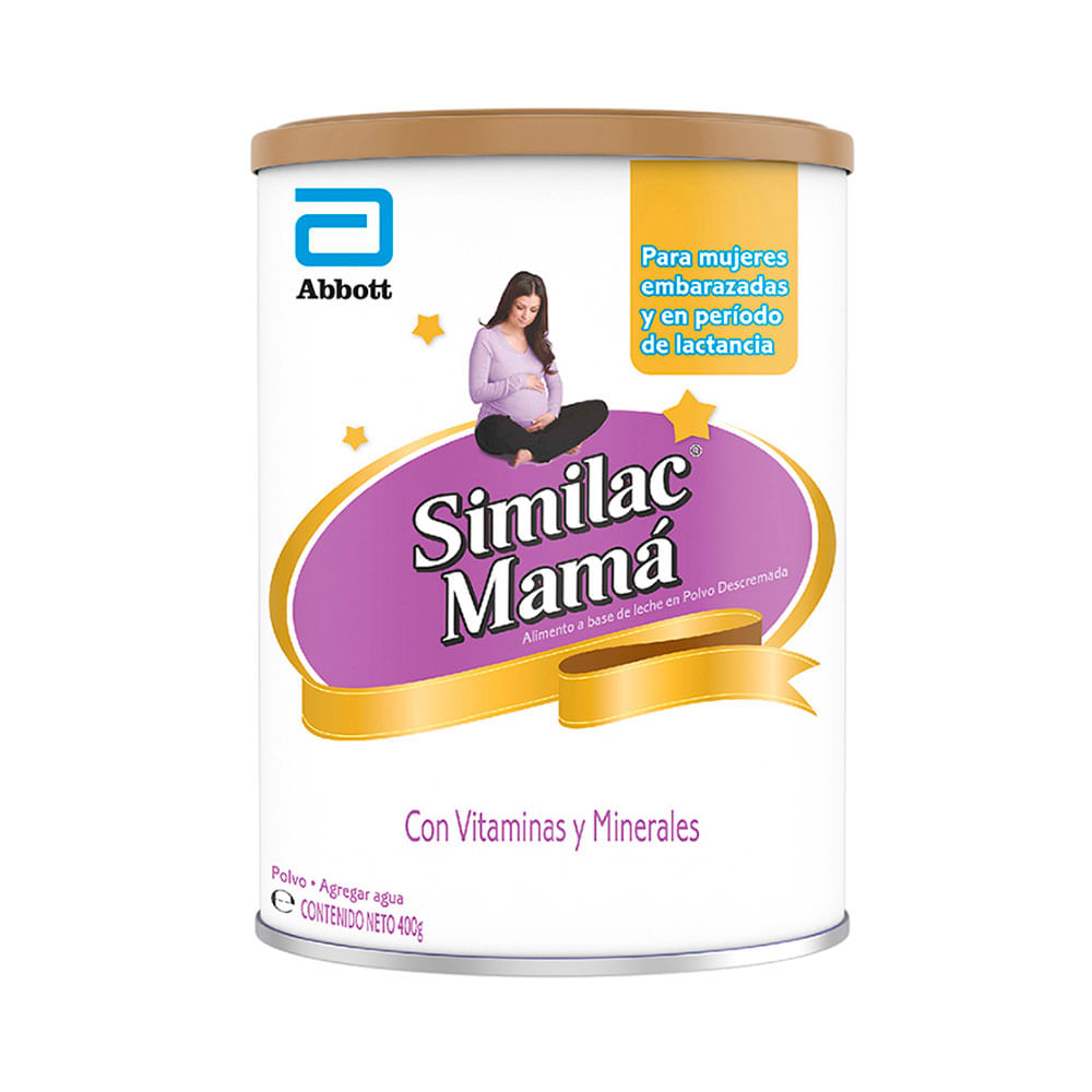 SIMILAC PLUS MAMA IQ POLVO LATA 400 G