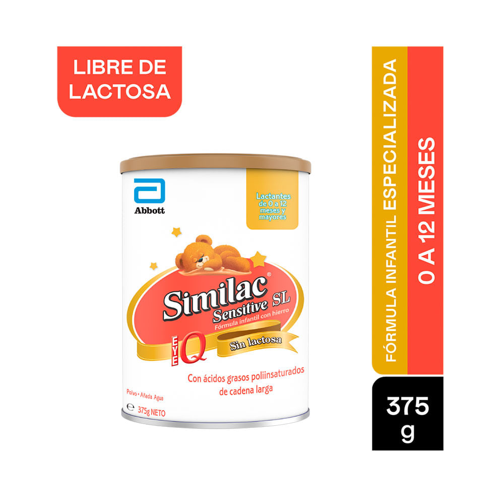 SIMILAC SENSITIVE SL I-Q POLVO LATA 375 G