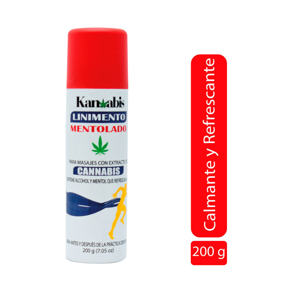 LINIMENTO DEPORTIVO CANNABIS FRASCO DE ALUMINIO 200 ML