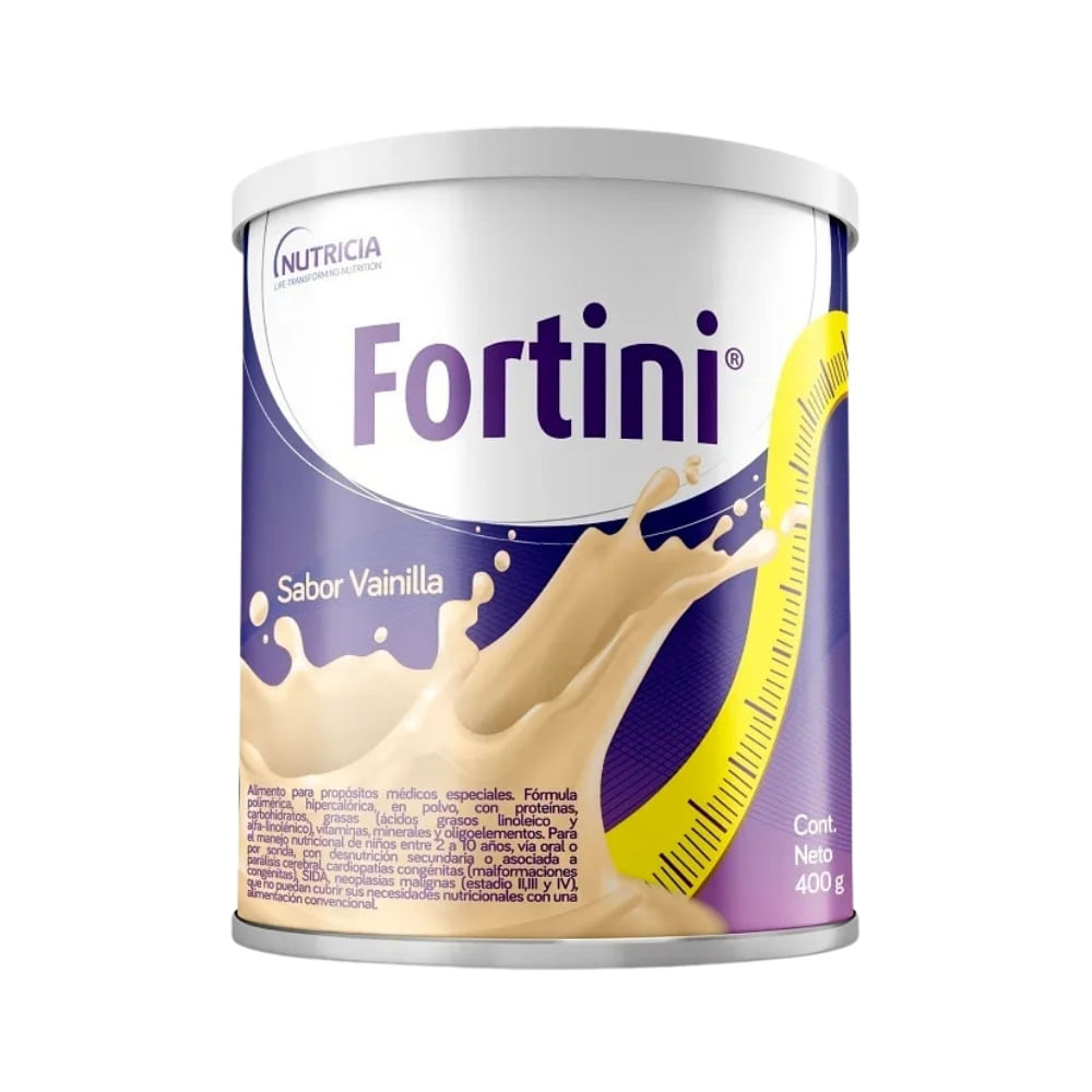 FORTINI POLVO VAINILLA LATA 400 G