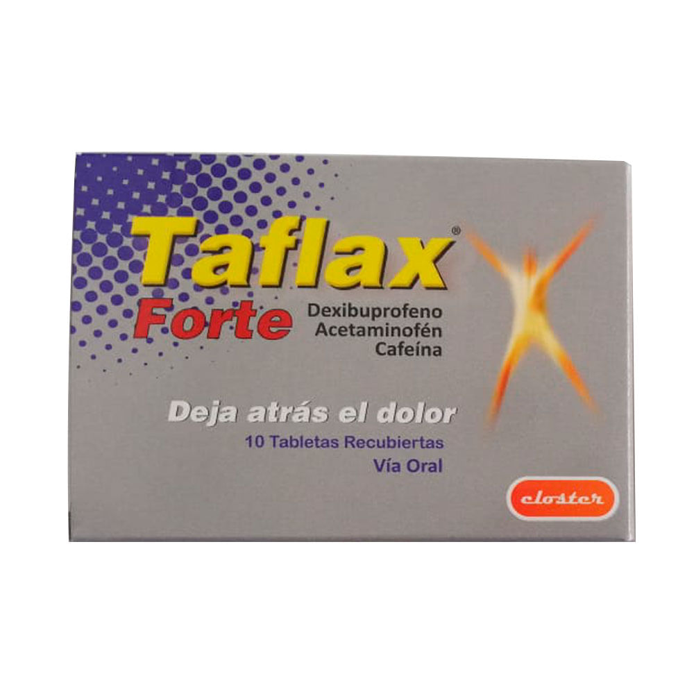 TAFLAX FORTE TABLETAS RECUBIERTAS