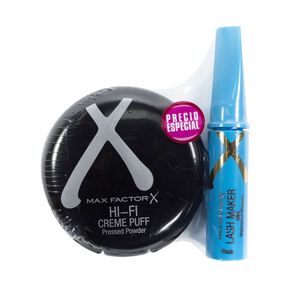 POLVO MAXFACTOR 08 +PESTAÑINA++++ KIT