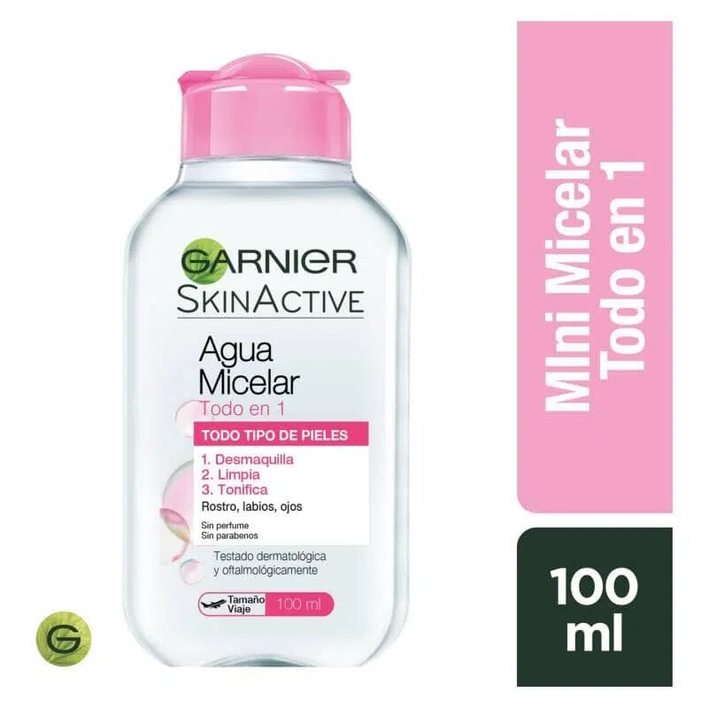 AGUA MICELAR GARNIER FRASCO 100 ML