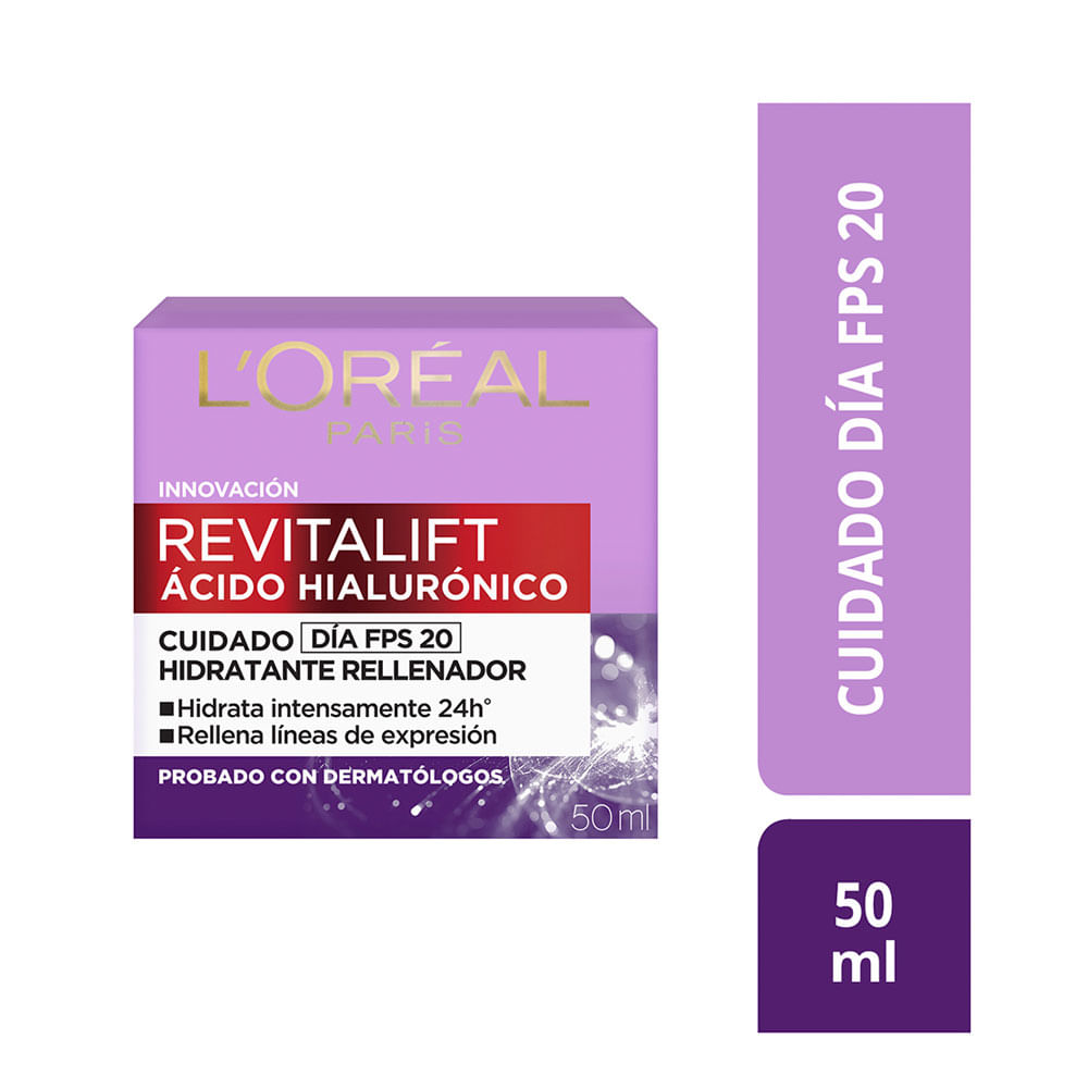CREMA REVITALIFT HIALURONICO DIA CAJA 50 ML