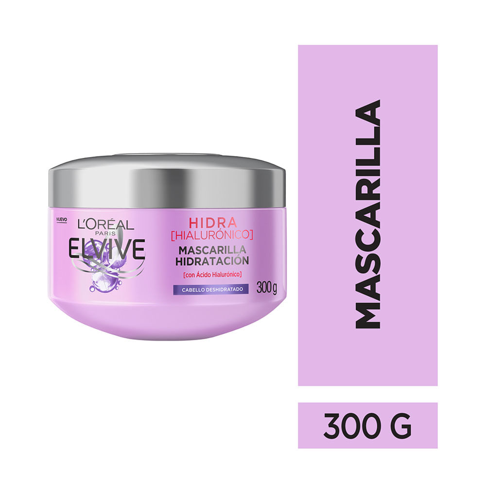 TRATAMIENTO CAPILAR ELVIVE HIDRA HIALURONICO FRASCO 300 G