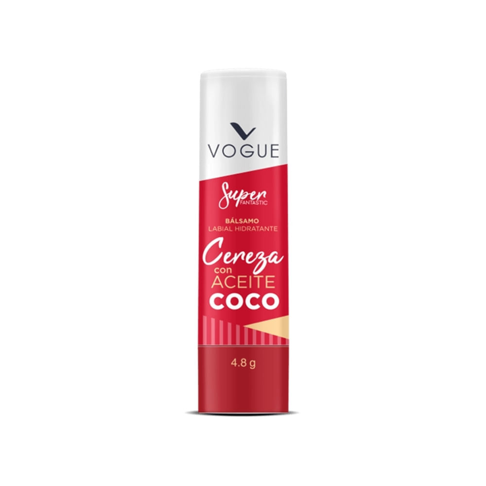 VOGUE KISS MY LIPS RENO CEREZA COCO TUBO 4.8 G