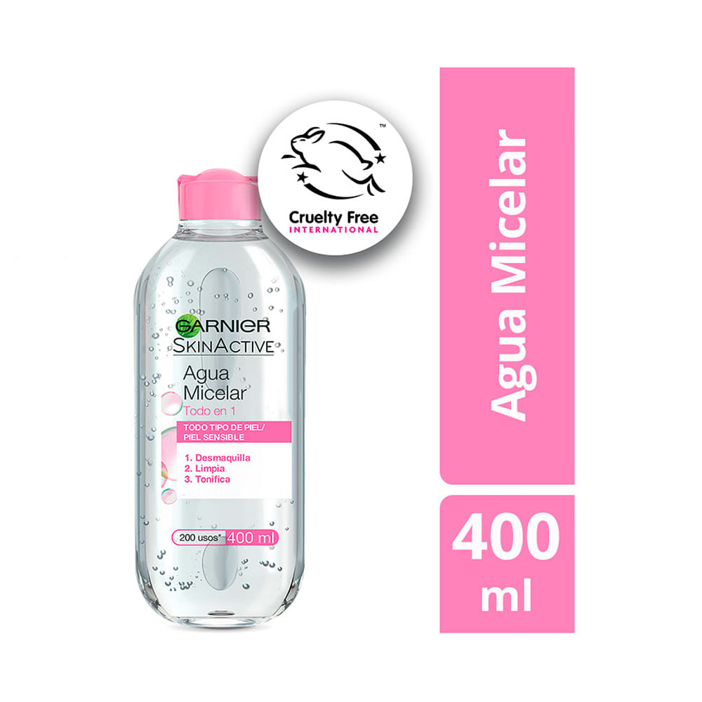AGUA MICELAR GARNIER FRASCO 400 ML