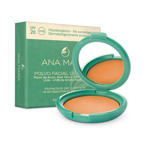 POLVO COMPACTO ANA MARIA SANDALO #22 SPF 20 CAJA 15 G