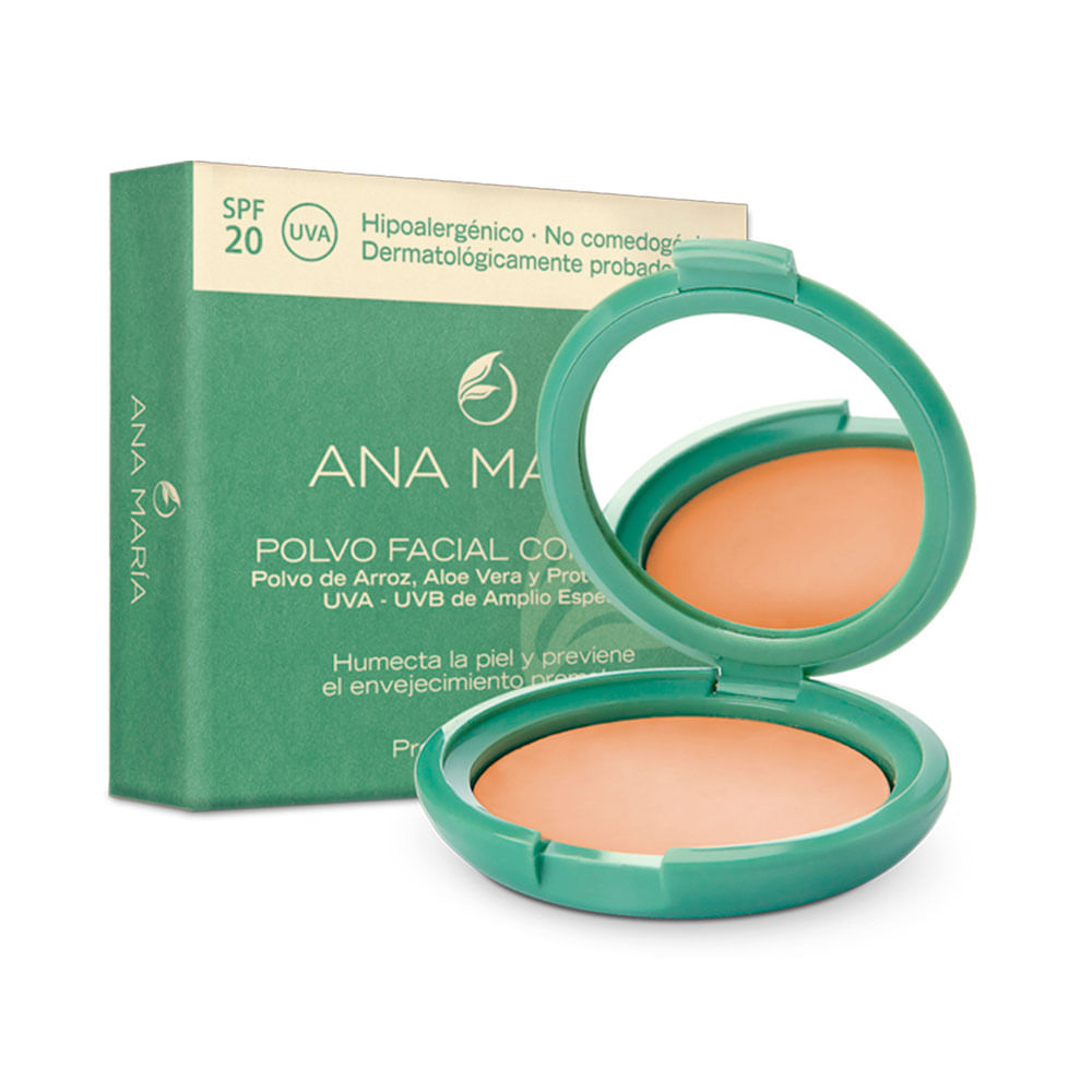 POLVO COMPACTO ANA MARIA CANELA #23 SPF 20 CAJA 15 G