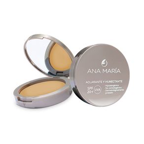 POLVO COMPACTO ANA MARIA ACLARANTE AVELLANA CAJA 15 G