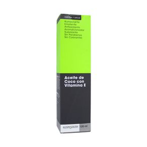 ACEITE DE COCO/VITAMINA E KOSMADERM FRASCO 120 ML
